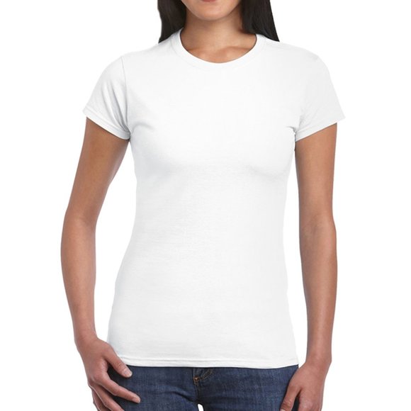 Plain T-Shirts (3-Pack) Solid Colors - Basic Women's Tee Shirts short sleeves - Picture 4 of 6